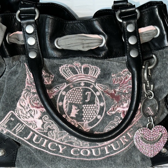 Juicy Couture Gray and Black Women's Bag - Picture 4 of 5